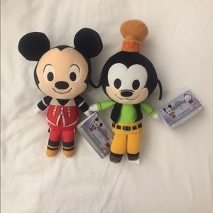 Funko Kingdom Of Hearts Plushies Mickey Mouse Goofy Dolls